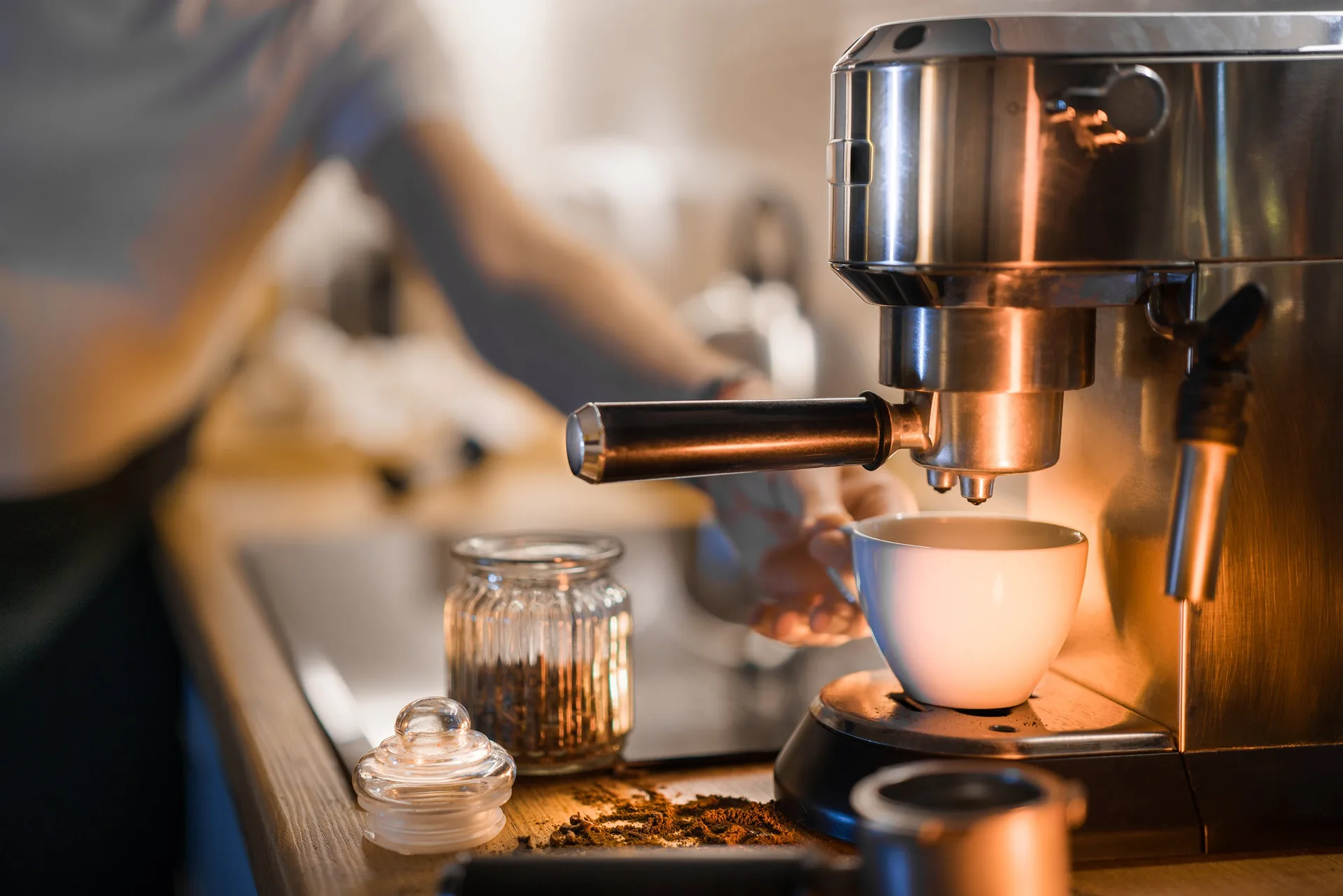 Coffee at the Sienkiewicza25 coworking space